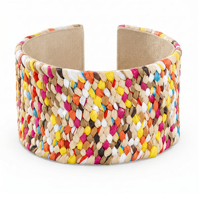 zewellsharbour Bracelet Multicolour Raffia (Adjustable Size)