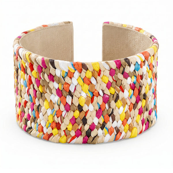 zewellsharbour Bracelet Multicolour Raffia (Adjustable Size)