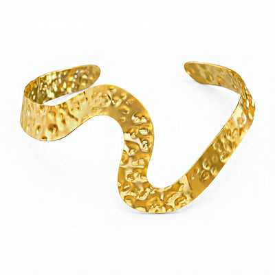 zewellsharbour Bracelet Anti-Tarnish Wavy (Adjustable Size)
