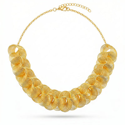 zewellsharbour Necklace Anti-Tarnish Golden Spring