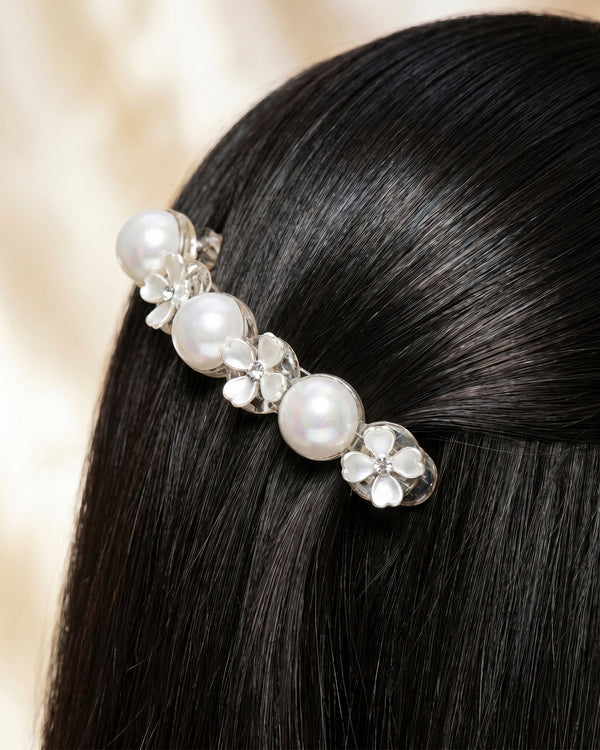 Zewellsharbour Banana Clip Pearl Blossom