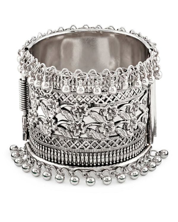 zewellsharbour Bracelet Anti-Tarnish Oxidised Silver Celestial Armament (Adjustable Size)