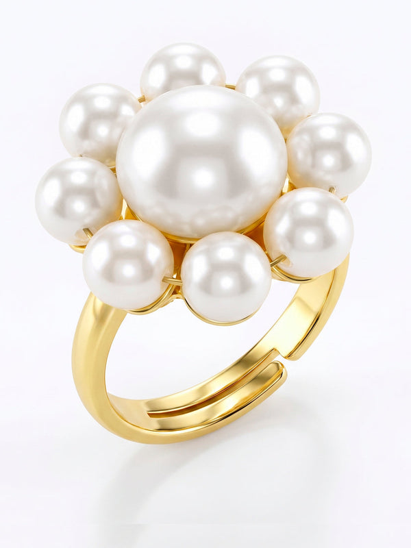zewellsharbour Ring Oceanic Pearl (Adjustable Size)