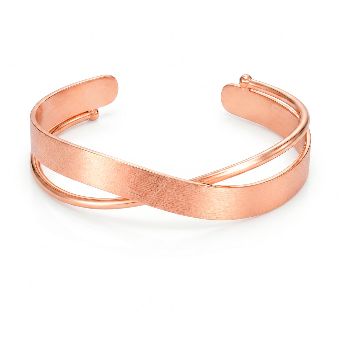 zewellsharbour Bracelet Anti-Tarnish Rose Gold Bangle (Adjustable Size)